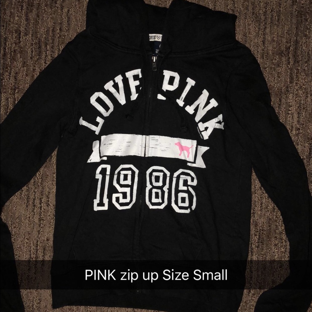 PINK zip up
